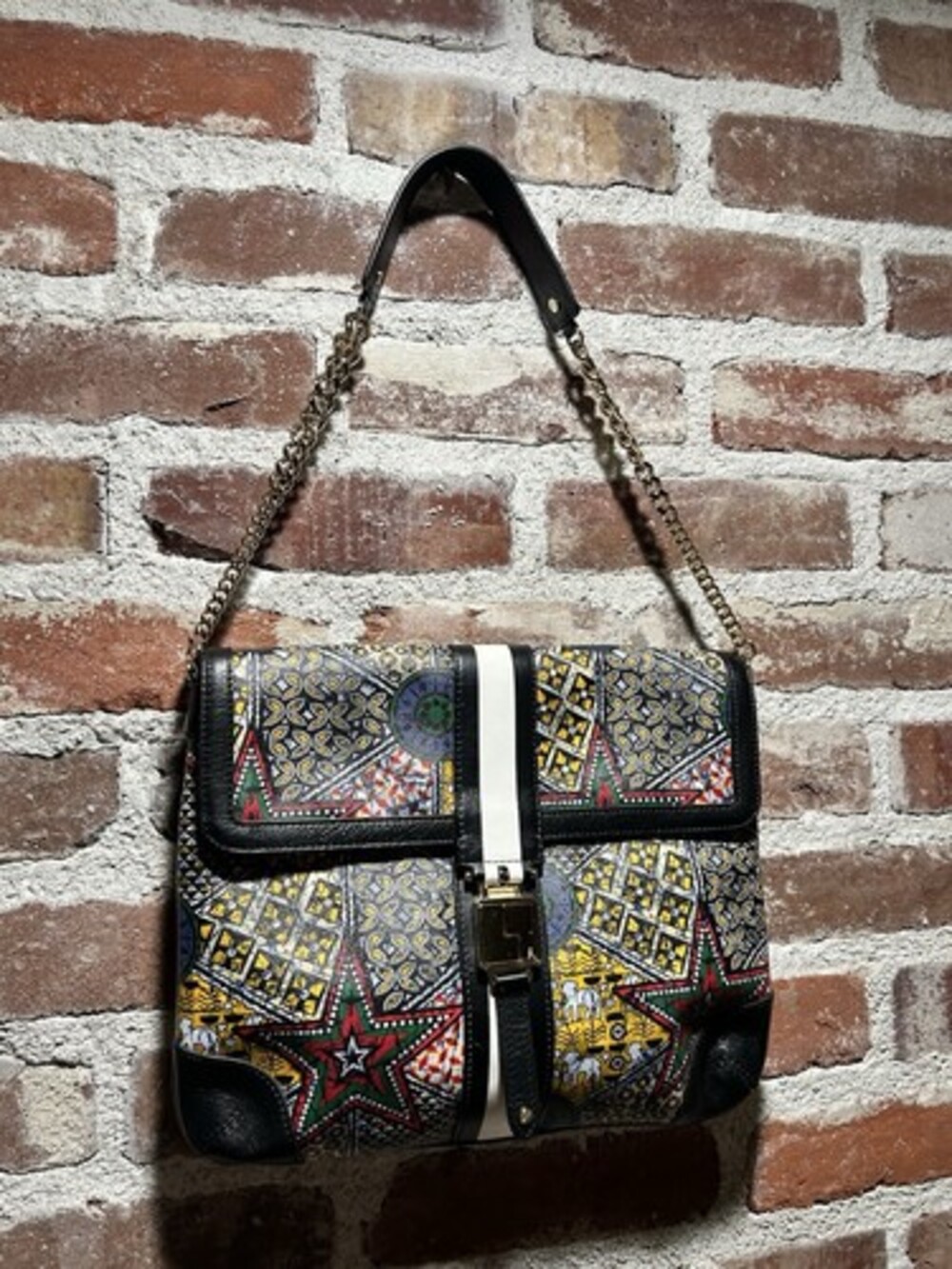 L.A.M.B. by Gwen Stefani Fulani Star Shoulder Bag Vintage Rare